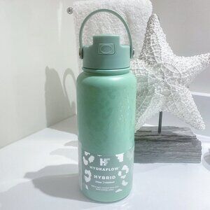 Hydraflow Hybrid - Triple Wall Vacuum Insulated Water Bottle with Flip Straw